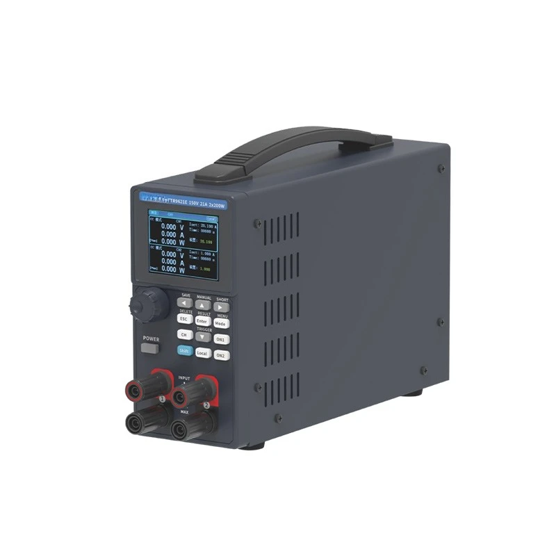 High Quality TR9621E 2 Channels DC Electronic Load 400w Tester Support Automatic test