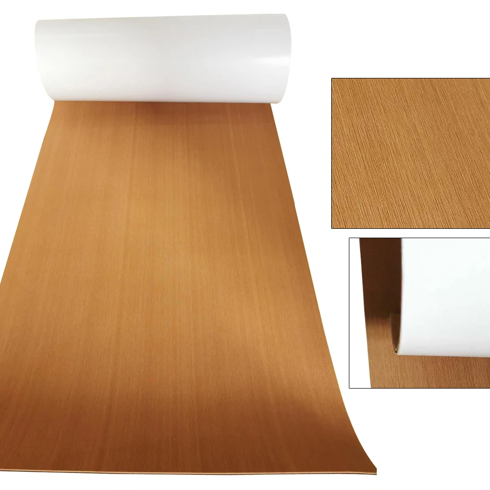 

EVA Foam Marine Boat Decking Flooring Mat, Yacht Teak Sheet, Non-slip, Waterproof, 94.5 "x 35.4", 2400x900x6mm