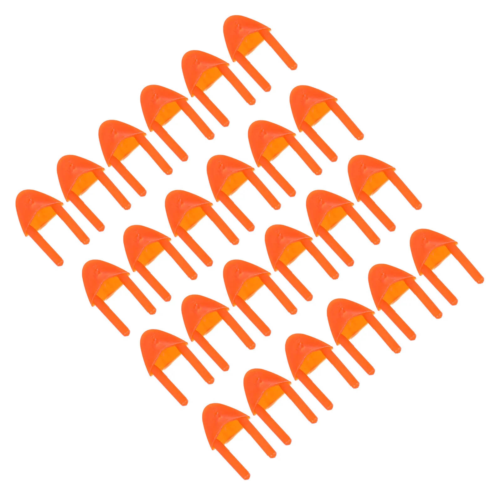 100 pezzi bocca di plastica per giocattolo animale becco artigianale in plastica accessori per bocca fai da te per progetti di neve in schiuma giocattolo animale stampo per sapone