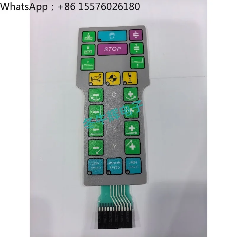 keypad control panel Manual button key film for Charmilles Wire EDM- Low Speed Machine Spare Parts