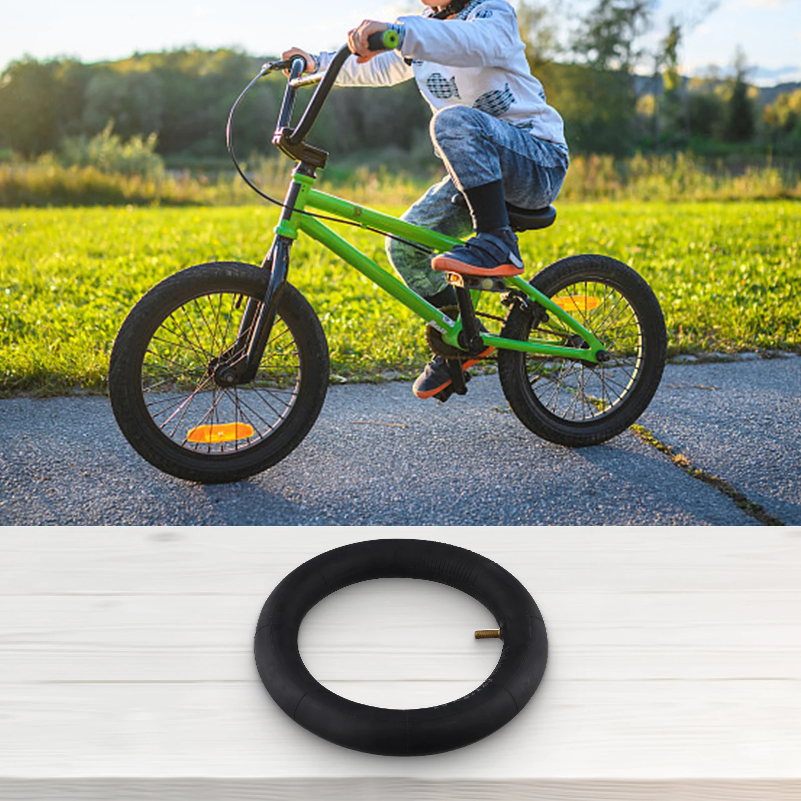 Inner Tube Child Bike Tyre Cycling Parts Kids Children Bike 12~18 Inch X2.40 Bike Accessories Replacement Rubber Brand New