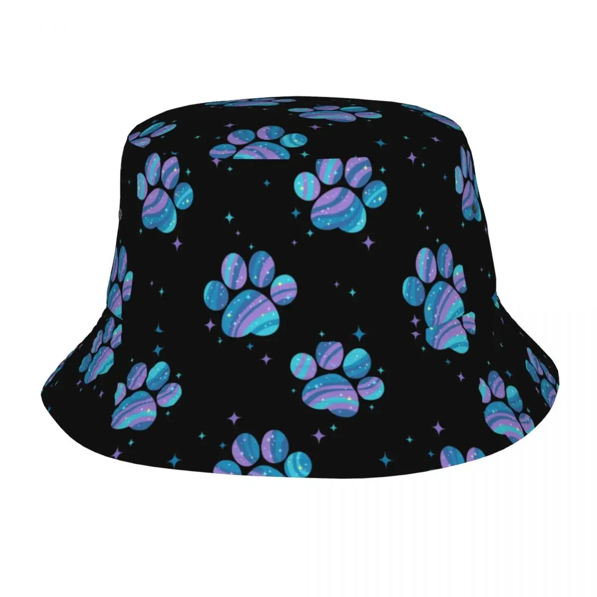 ry Paws Bucket Hat For Men Women Unisex Printed Floral Dogs Animal Summer Travel Beach Floral Dogs Animal Fisherman Cap