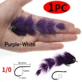 1 pieza morado blanco