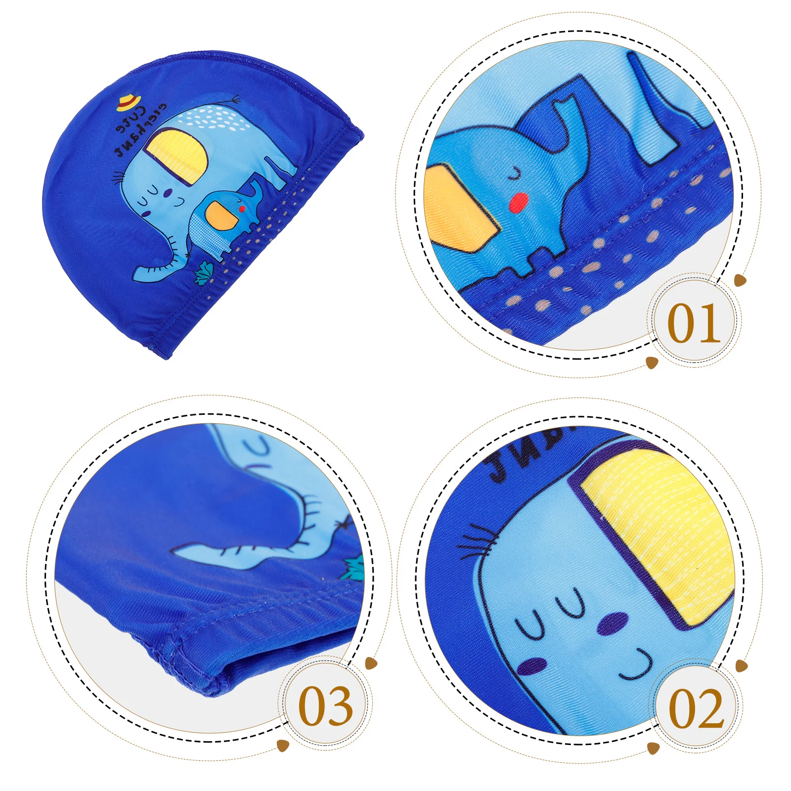 

Шапочка для плавания унисекс, нейлоновая противоскользящая удобная гибкая шапочка для плавания, легкая прочная стильная шапочка для плавания