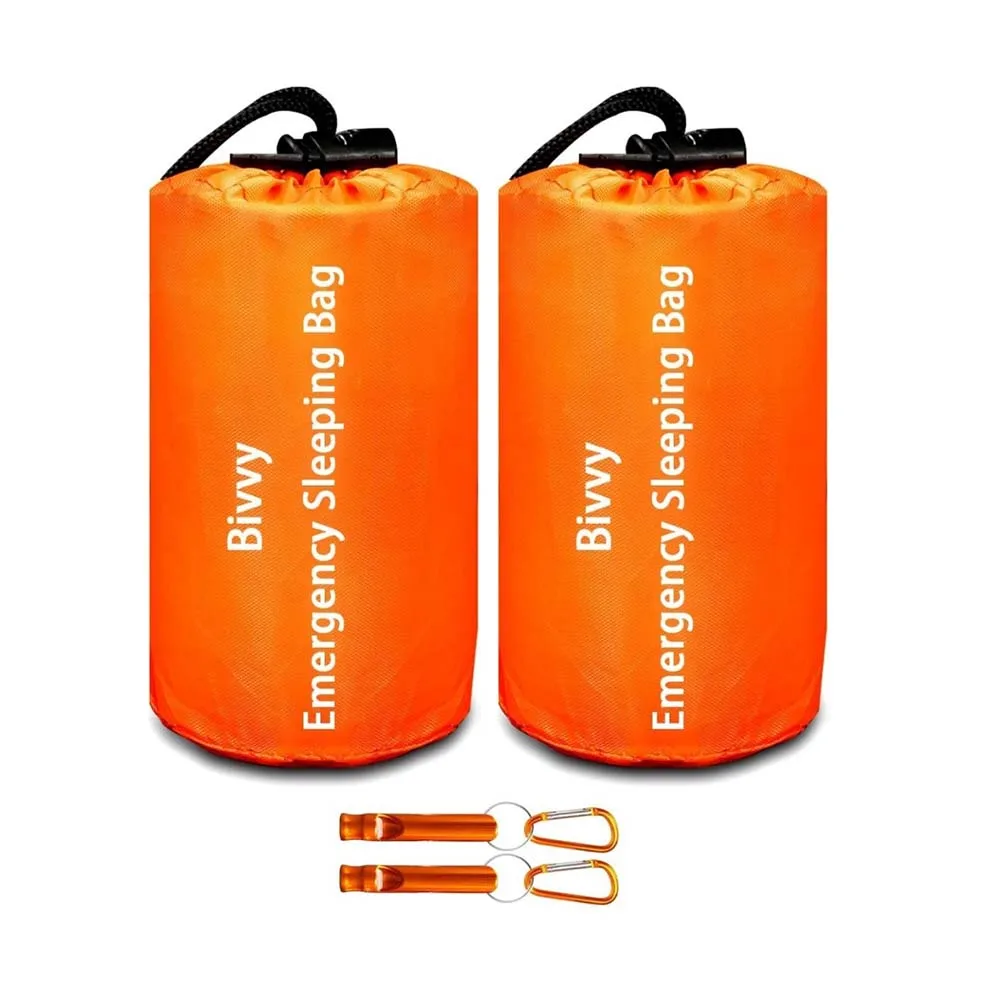 For Backpacking All-weather Shelter Survival Sleeping Bag 84 Long By 36 Wide Breathable Multi-purpose Ground Cover