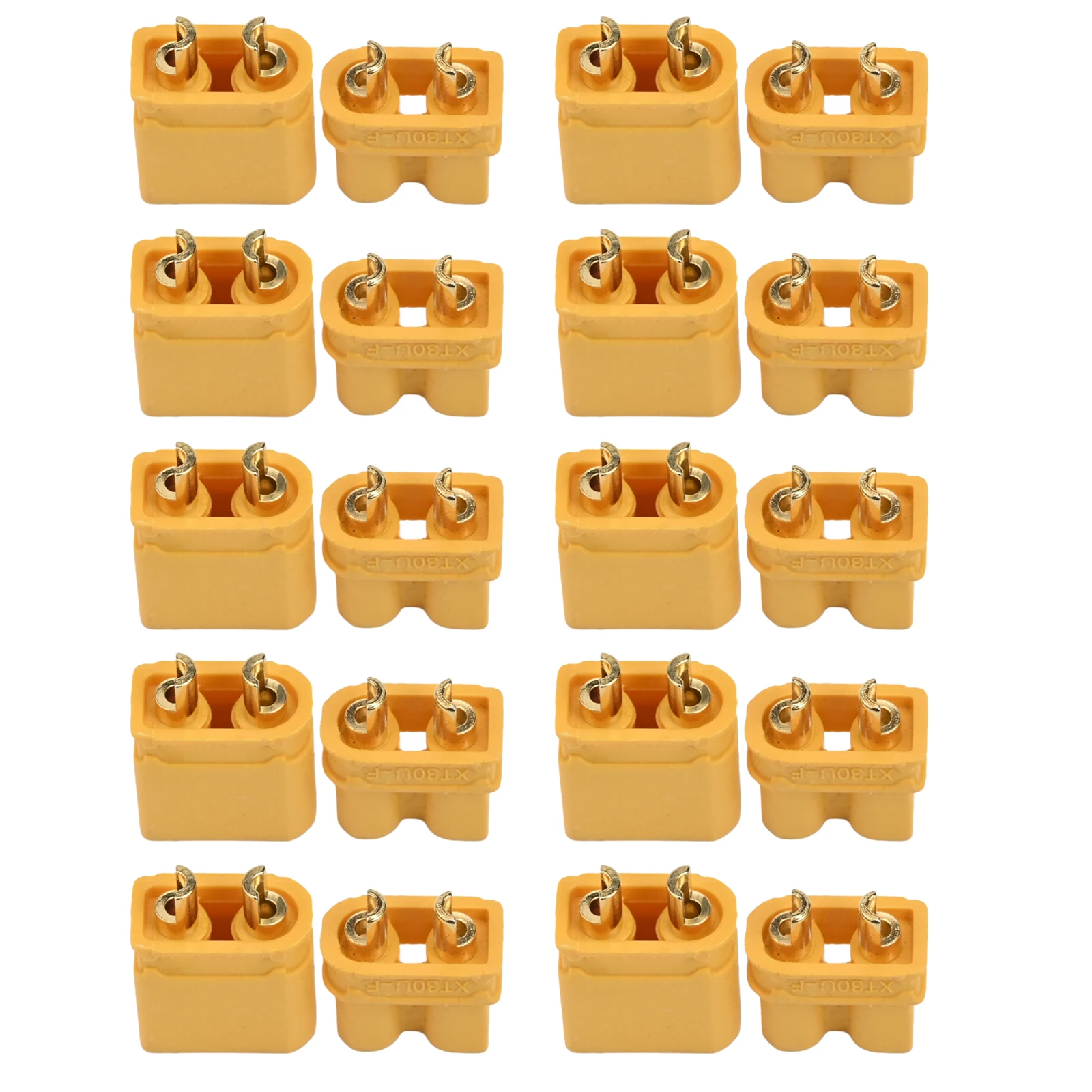 20 Pieces for XT30 Connectors for RC Car for Lipo Battery for charger for Remote Control Vehicle Power Distribution Setup