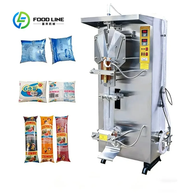 Fully Automatic Customized Liquid Packaging Machine for Beverage Sauce Ketchup Shampoo Bagging Sealing Plastic Pouch Filling