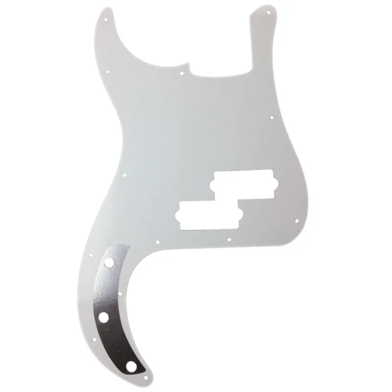 Pleroo Custom Guitar pickgaurd - For US P Bass Guitar Pickguard Scratch Plate ,  4 Ply Colorfull Pearl shell