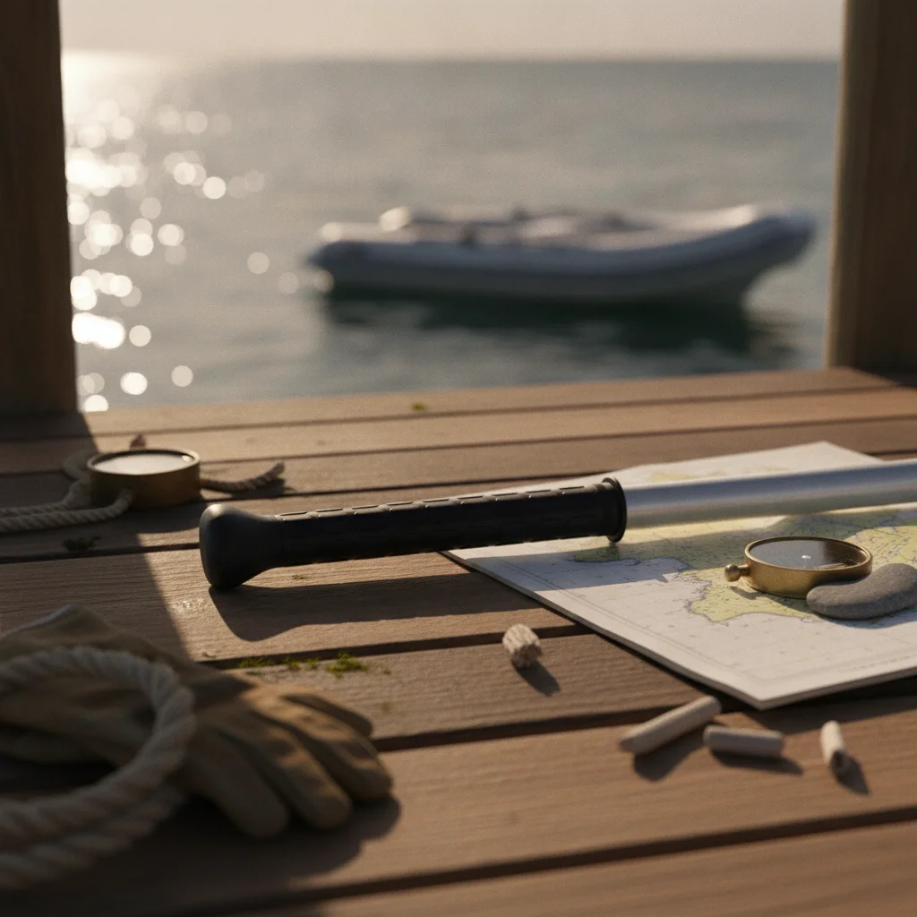 Outboard Tiller Extension Handle Easy to Install Outboard Throttle Extension Rod Inflatable Boat Throttle Rod Detachable