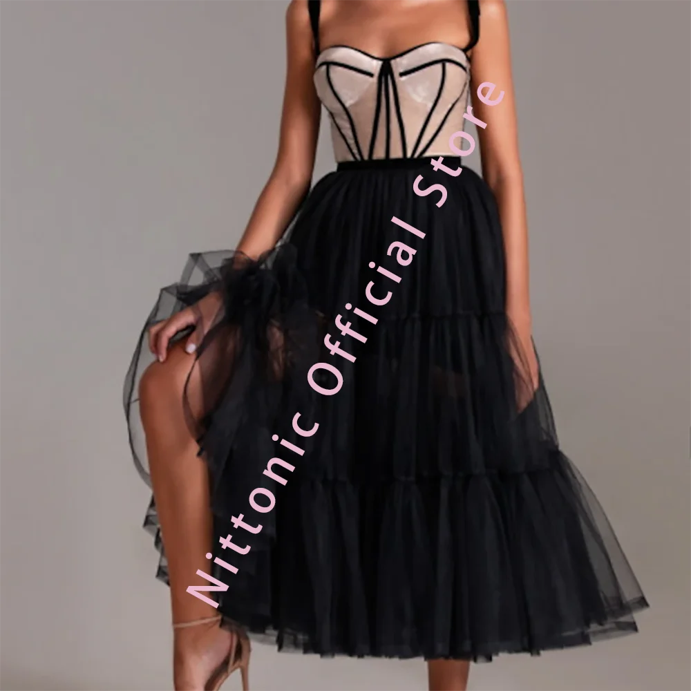 

Elegant Sweetheart Bow Lace Up A-Line Formal Evening Dresses Birthday Party Prom Gowns Customized