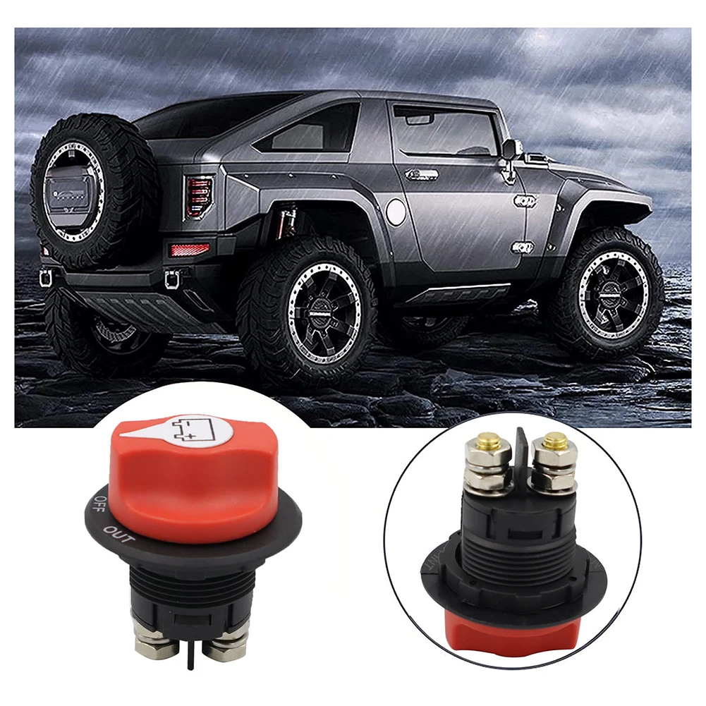 

Position Battery Auto DC Battery Disconnect Switch 2 Position for Car RV Boat Marine Yacht ATV Vehicles