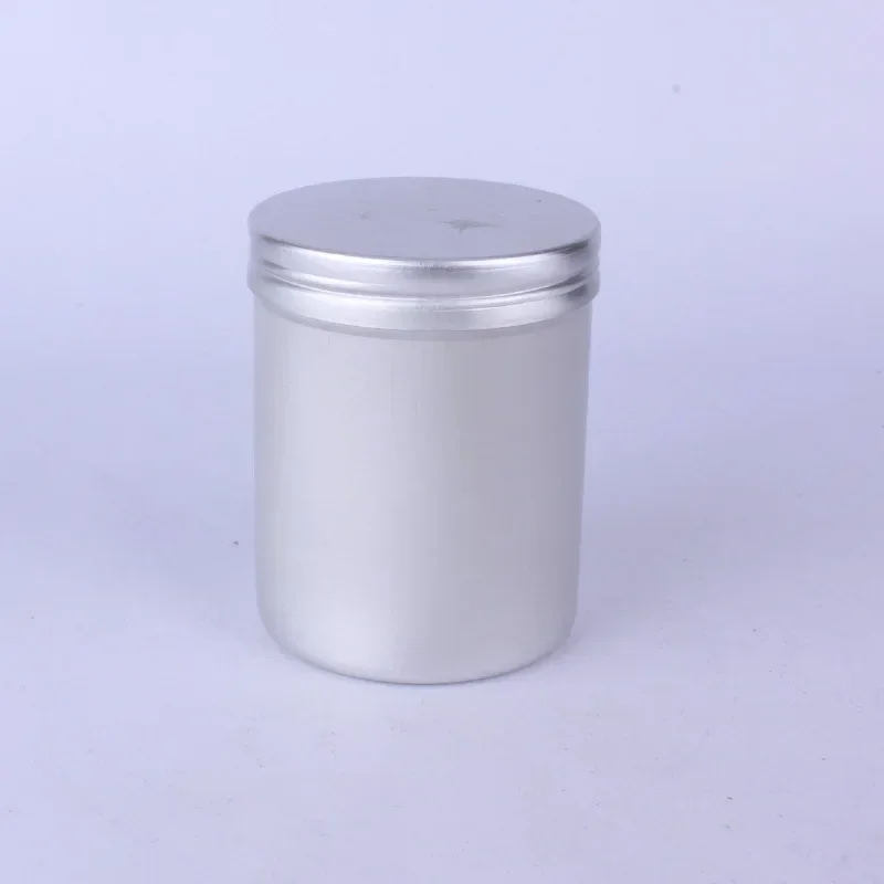 3/6/9pcs 260ml Aluminum Tin Box Cream Jars With Screw Lid Cosmetics Container Empty Metal Storage Box Lip Balm Pod Tea Cans