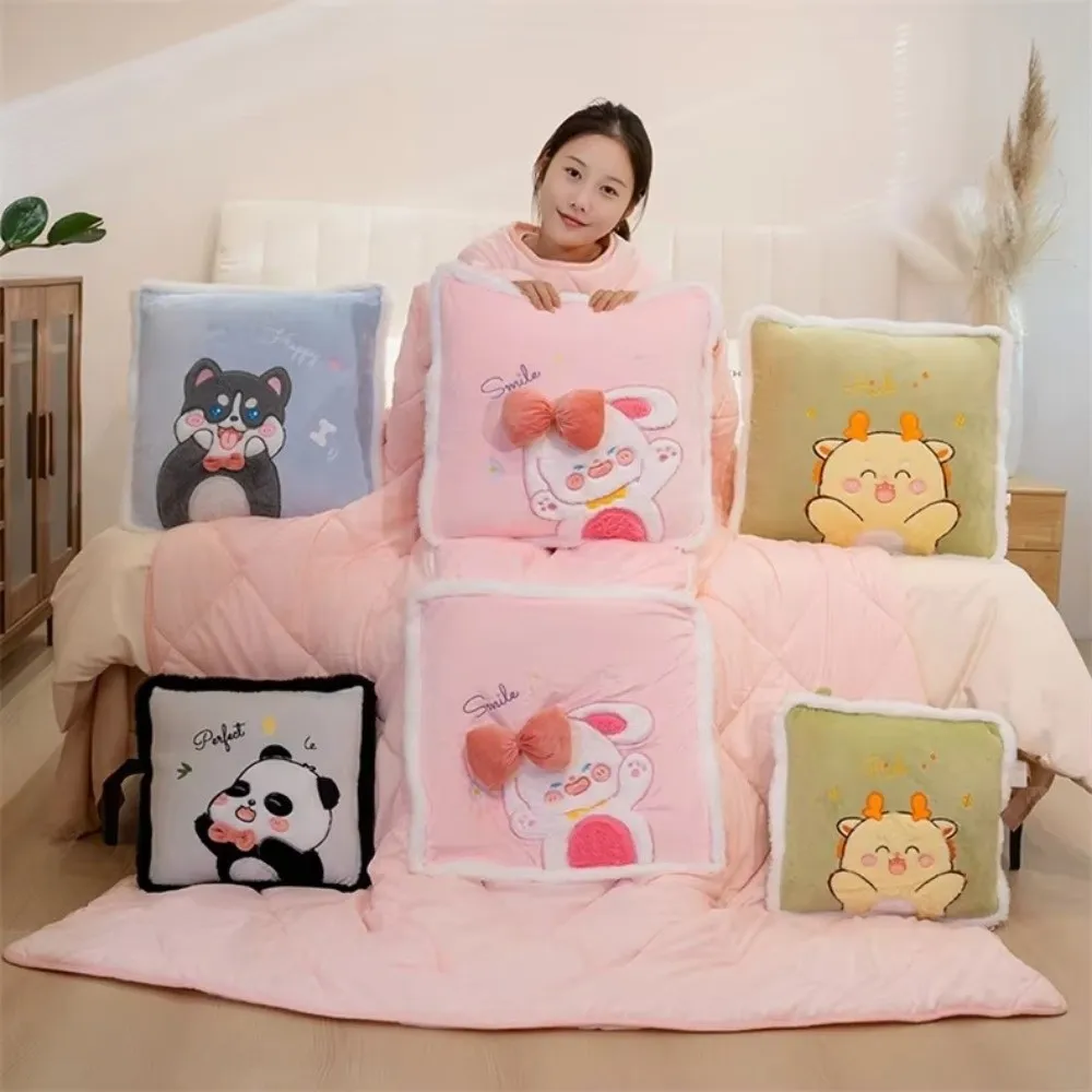Winter Wearable Blanket Hoodie 2 in 1 Warm Cozy Fleece Throw Wrap Multi Functional with Sleeves Sweatshirt Blanket Home Wear