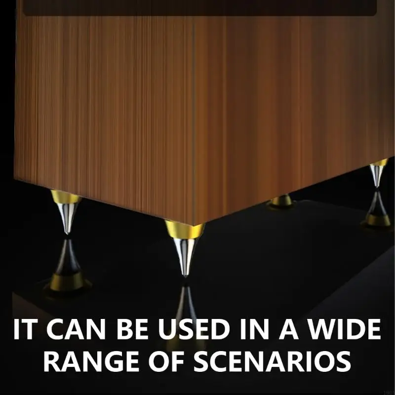 Almofada suporte isolamento alto-falante alumínio qualidade 19QA para desempenho som superior