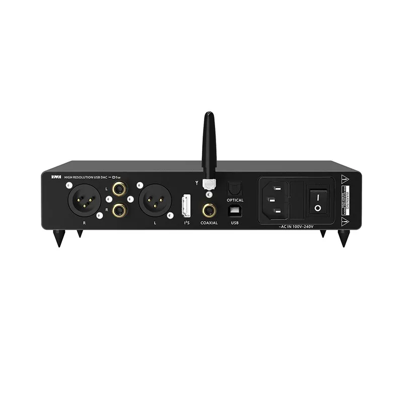 SMSL VMV D1se2 HI RES USB DAC MQA ES9039MSPRO XMOS XU316 DSD512 768kHz 32bit LDAC Bluetooth Audio decoder With Remote Control