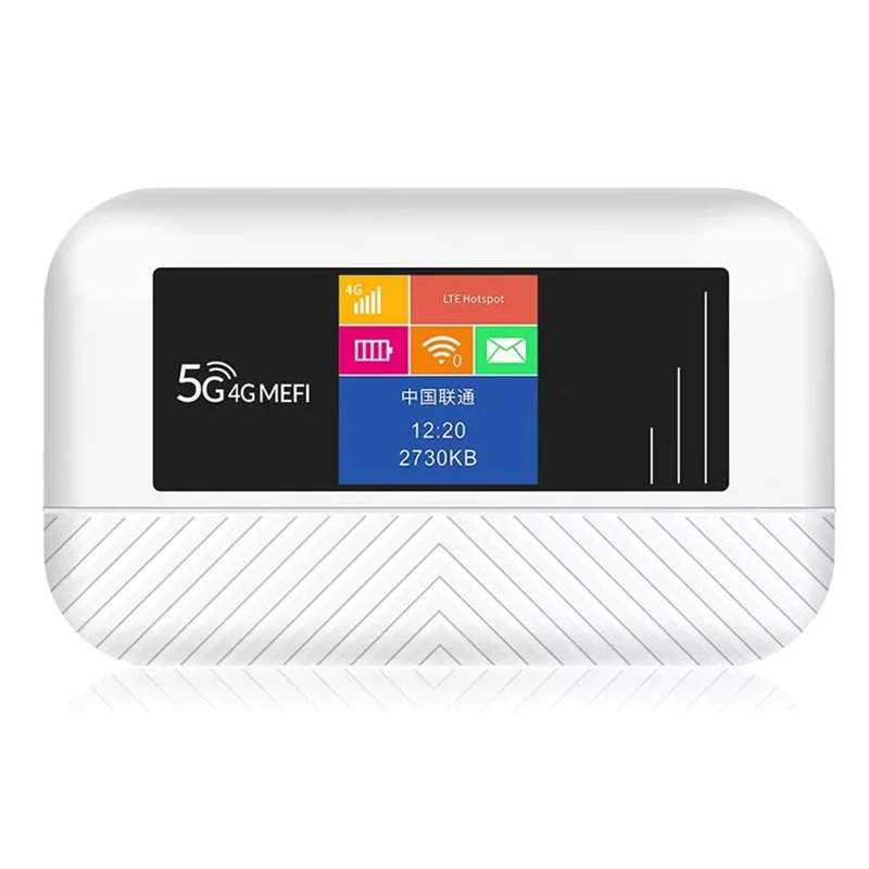 BTLIFE-4G SIM Modem Wifi6 Portable Router Compatible With 5G SIM Cards Mini Pocket 4G Wifi Hotspot Type-C Port 3000Mah