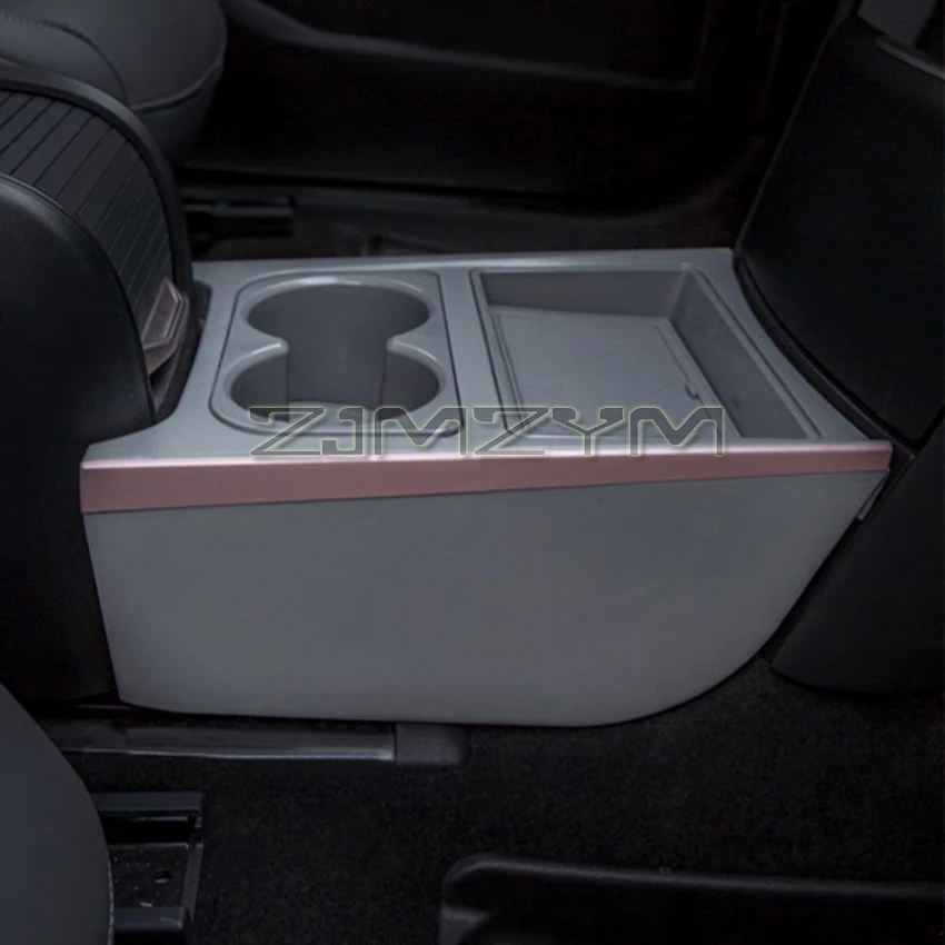 Car Storage Box For ZEEKR X Seat Aisle Double-Layer Storage Car Modification Special Interior Parts Cars Accessories