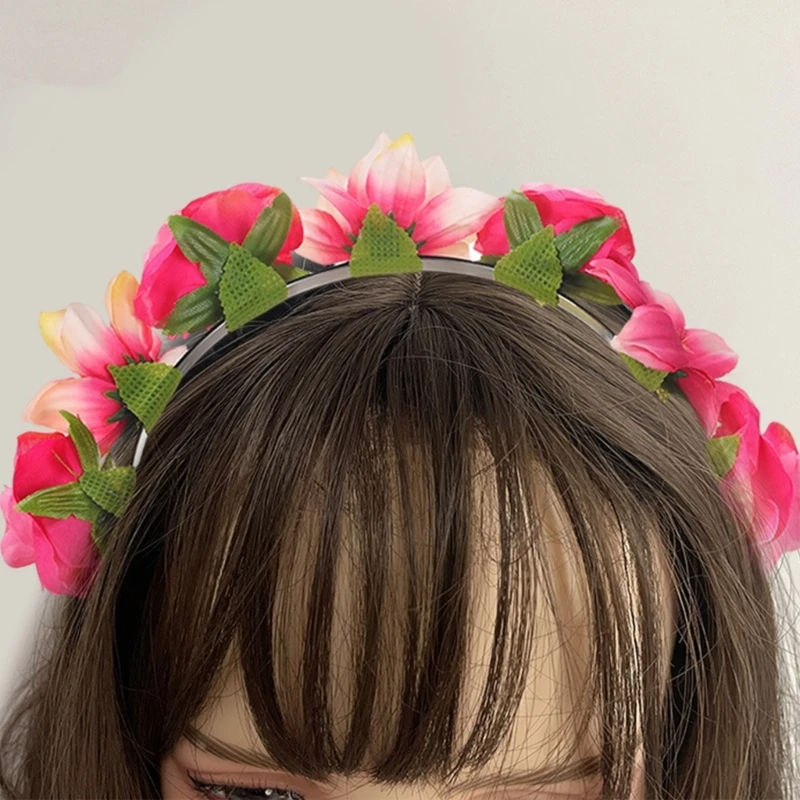 Realistic Headband Eye Catching Hairhoop Photo Accessories for Party and Music Festival Theme Event Headwear Dropship