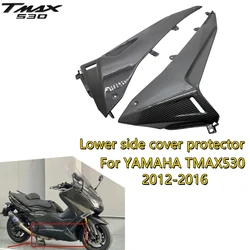 For Yamaha TMAX 530 TMAX530 2012-2016 Motorcycle Lower Side Cover Guard Protector Fairings T-MAX 530 ABS Carbon Plastic Fairing