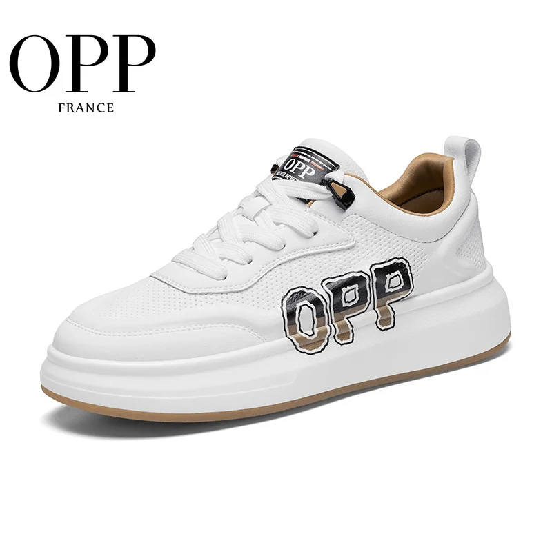 OPP New Men's Sports Air Le Force Shoes Breathable Skateboarding Shoes Ins Tide Brand Lace-up Outdoor Travel Snakers