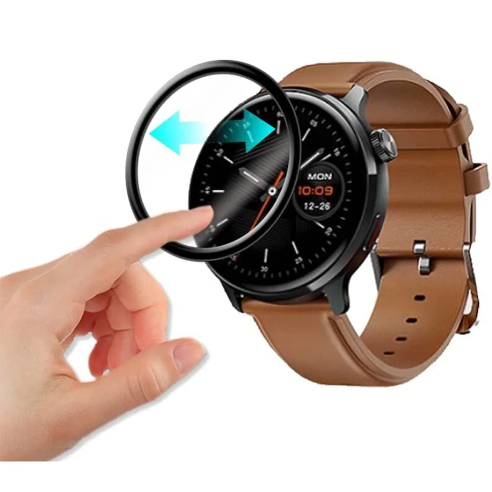 1/3/5pcs 3D Composite Protective Film For Mibro Watch Lite2 Watch Soft Clear Protective Film Full Screen Protector Not Glass