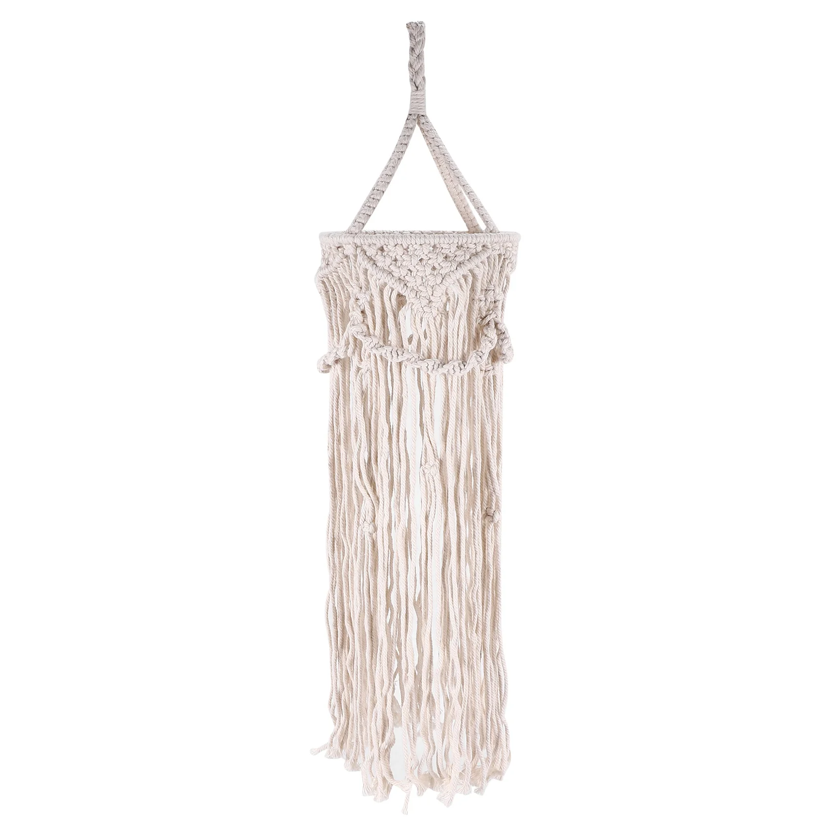 ABJI-Chandelier Boho Decor Hand-Woven Charm Macrame Wall Hanging Creative Home Bunk Home Decoration Lamp Shade Mandala
