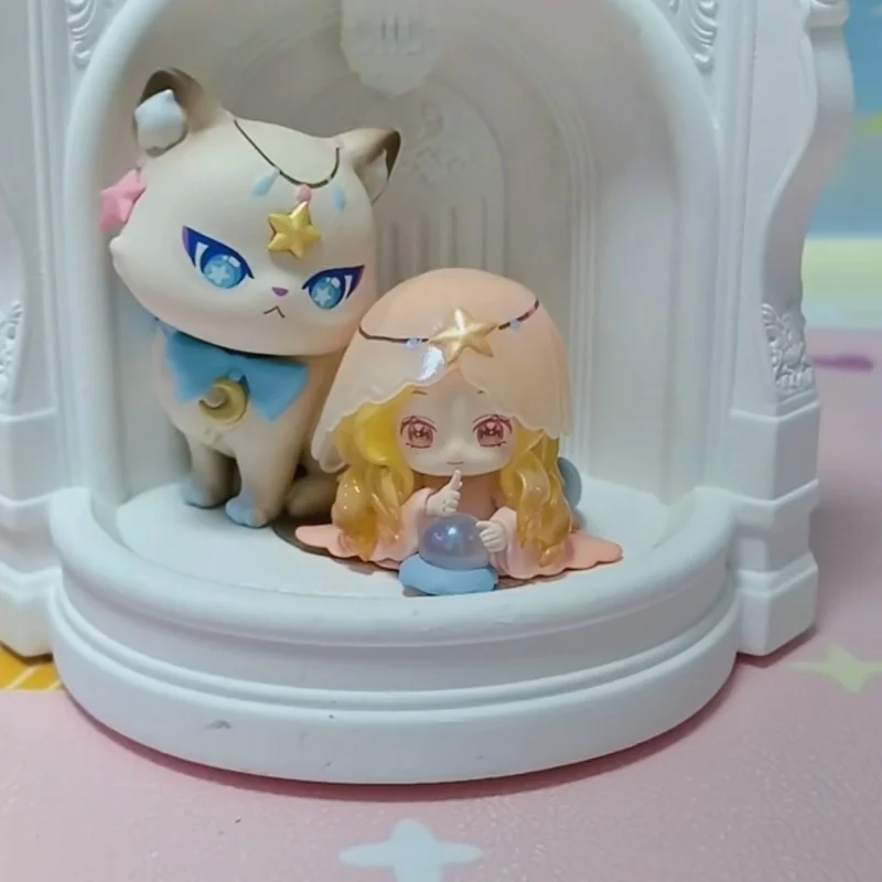 

Genuine Sweet Emily Cat Moni Cat Companion Series Blind Box Collectable Desktop Decorative Ornaments Cute Toys Birthday Gift