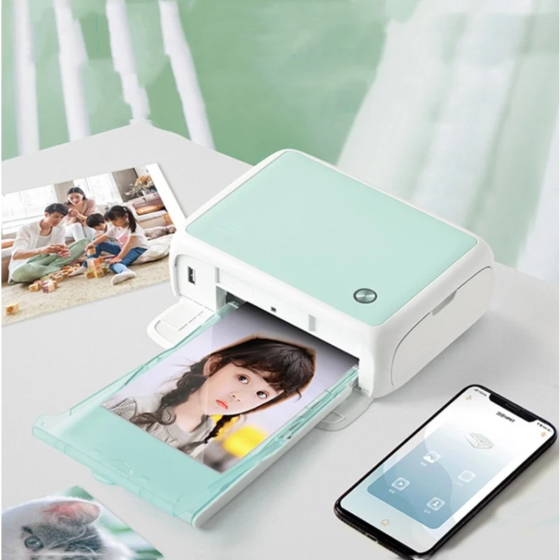 Hprt Cp4000l 4x6 Inch 300dpi Portable Full Color Photo Printer Mini Househeld Thermal Sublimation