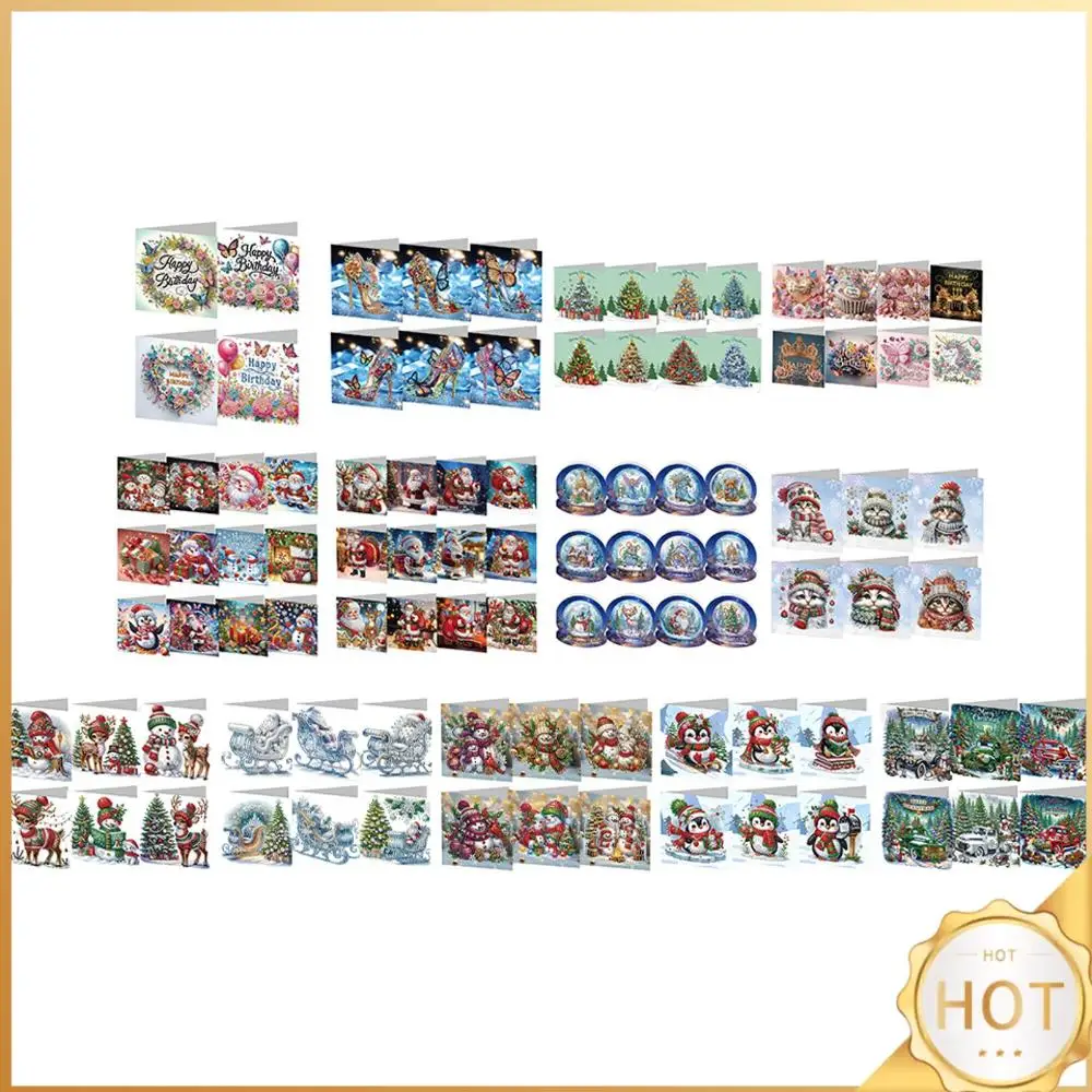 4-6-8-12pcs-cartoes-postais-de-arte-em-diamante-diy-com-strass-cartoes-de-saudacao-em-diamante-cartoes-de-agradecimento-e-cartoes-de-bencaos-para-feriados