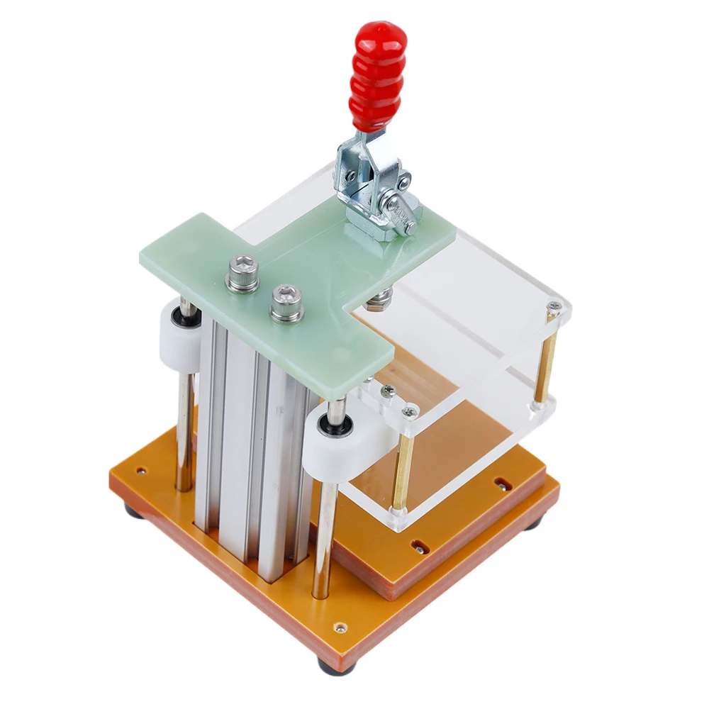 Imagem -05 - Universal Circuit Board Test Tooling Frame Pcb Board Testing Pcba Test Fixture Tool Baquelite Rack Embrião T05d
