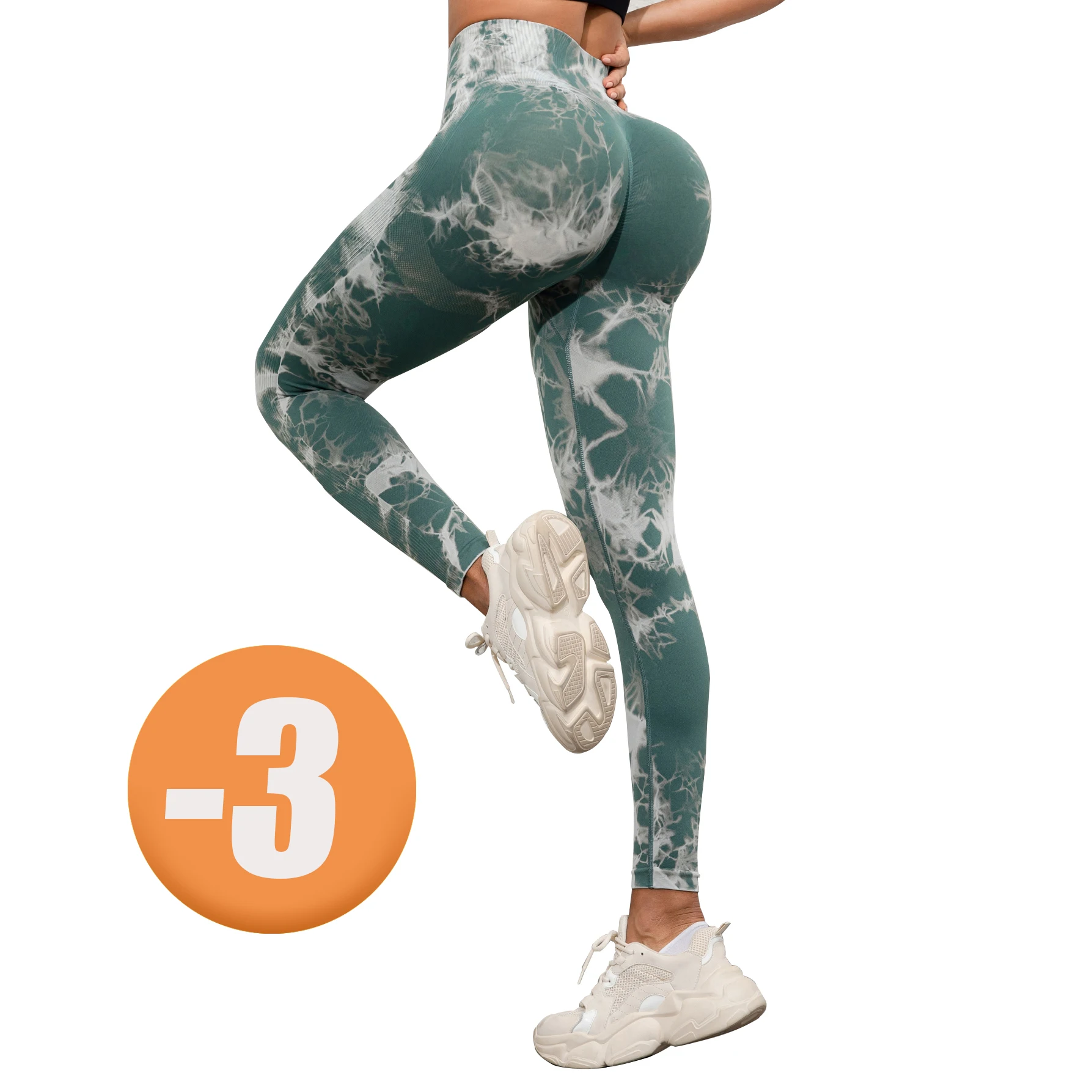 Salspor Yoga Tie Dye Sexy Gymlegging Van Vrouwen Fitness Naadloze Push-Up Sport Leggings Vrouwen Hardlopen Buiten Herfst Broek