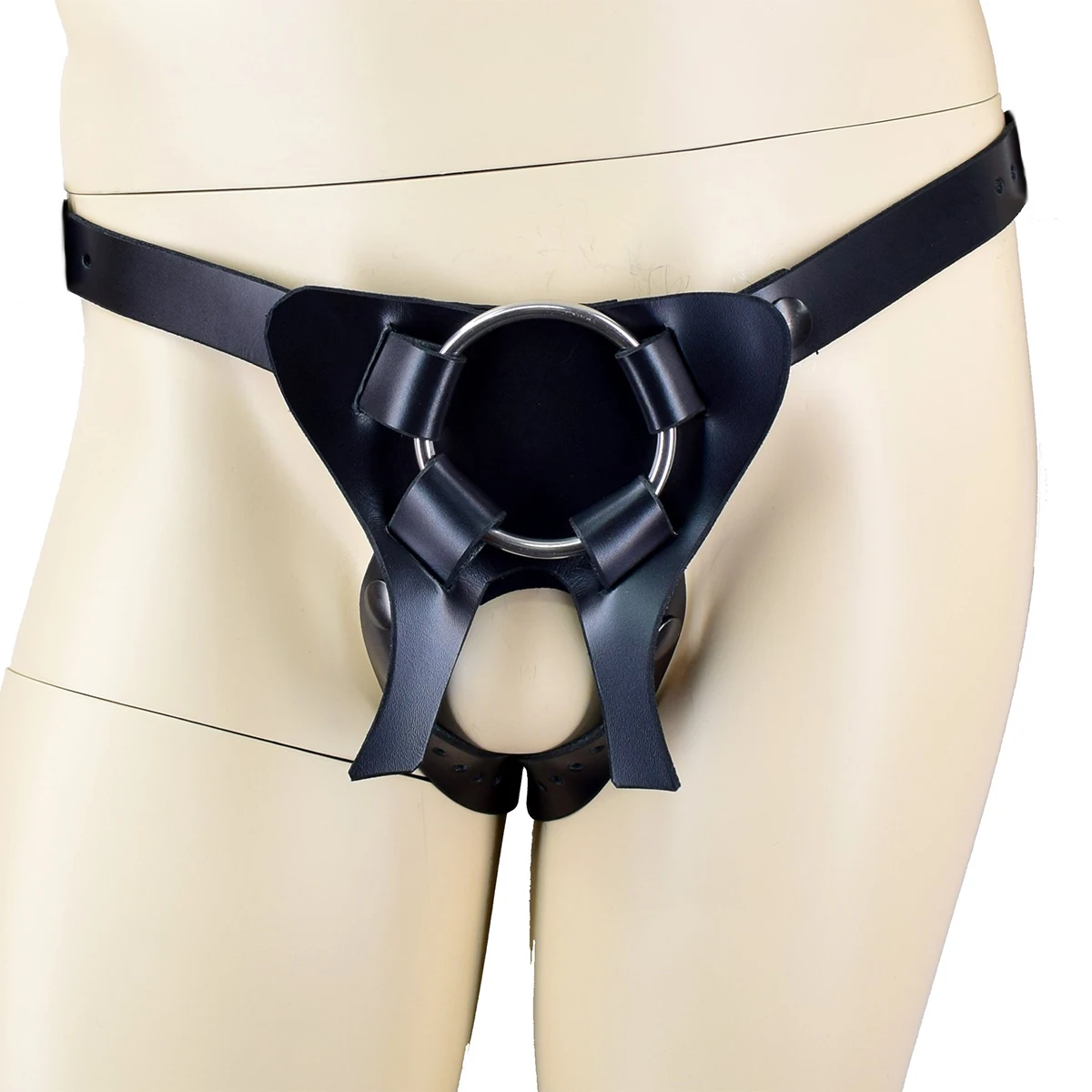 Sexy Leather Butt Plug Bondage BDSM Fetish Sex Toys For Up To 2 Inch Base Size Butt Plugs