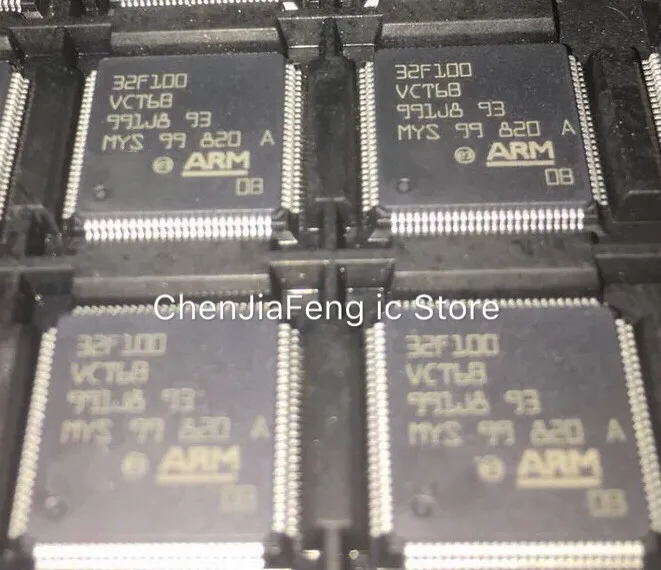 

1PCS~50PCS/LOT STM32F100VCT6B QFP100 New original