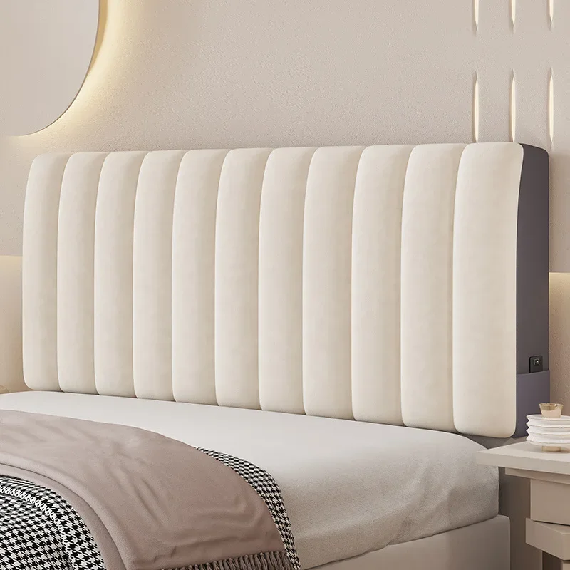 Vertical Anti-collision Thickened High-end Headboard Cover PP Cotton Double Soft Headboard Pad Easy Maintain Backrest Coverlets