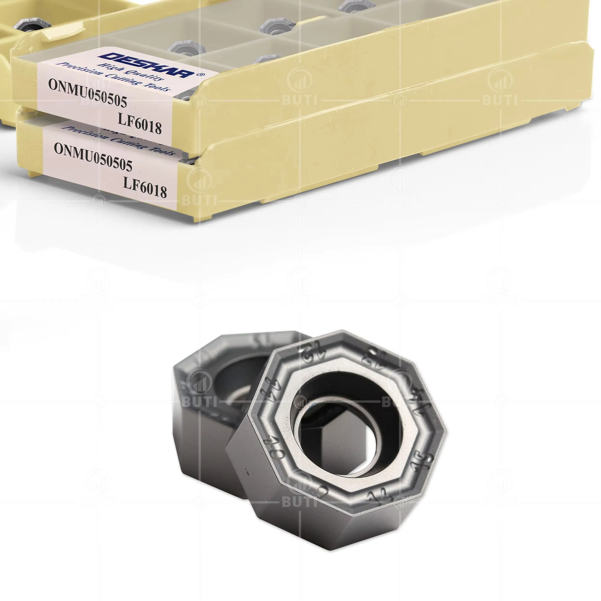 أداة طحن DESKAR 100% مخرطة CNC أصلية ONMU 050505   LF6018 أجزاء أدوات قطع الطحن الفولاذ المقاوم للصدأ أدوات شفرة سبائك الصلب