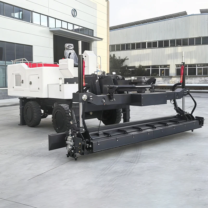 Wireless Remote Control Laser Screed Machine Remote Operation Intelligent Laser Guidance Concrete Floor Leveling Machinery Labor