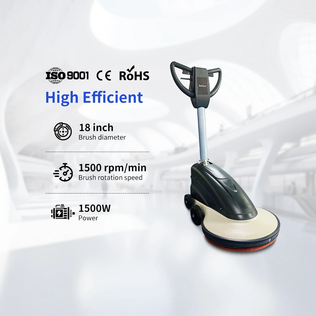 2025 Lucidatrice per pavimenti ad alta velocità per la pulizia dei pavimenti Lavatrice Lucidatrice per pavimenti