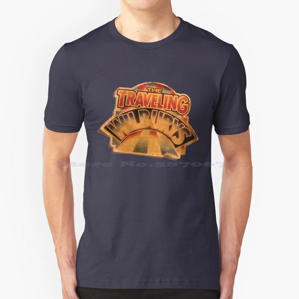 Traveling Wilburys Vintage Classic Collection T-Shirt T Shirt 100% Cotton Tee Travelling Wilburys Collection Cd The Traveling