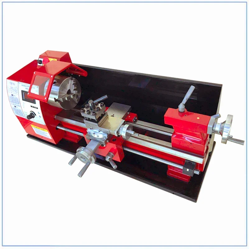 L 1100W Brushless Motor WM 210v400 Mini Lathe  38mm Spindle Hole 125mm Chuck Lathe Metal