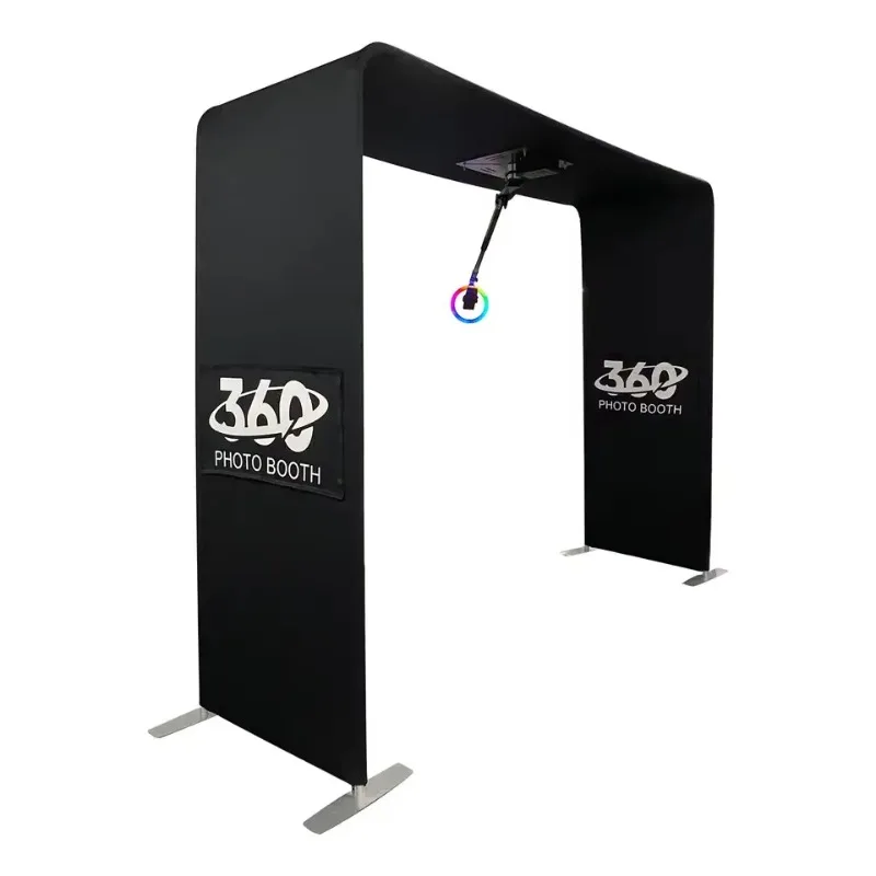 New sky360 photo booth sky portable over head overhead 360 photo booth spin video photobooth automatic top spinner