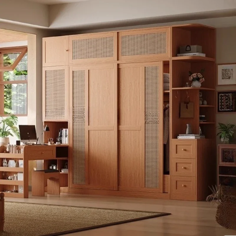 For Bedroom Wardrobe Cabinet/ Closet Open Comfortable Clothes Storage House Wardrobes Living Organizer Guarda Roupa Furniture