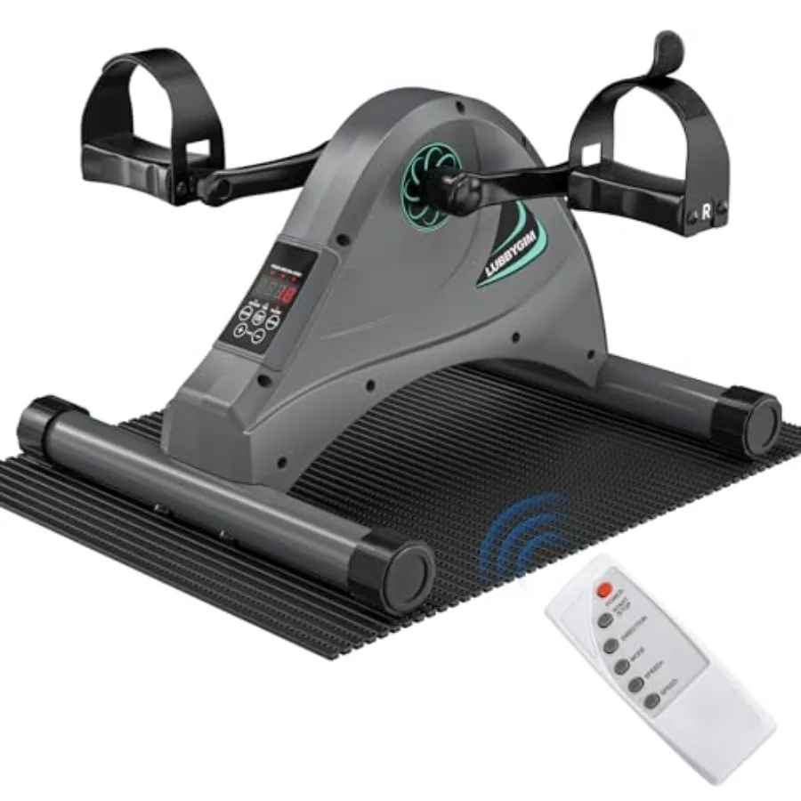 

Мини-велотренажер под стол для пожилых людей, для физиотерапии, электрический, с педалями, 6 уровней скорости, легкий