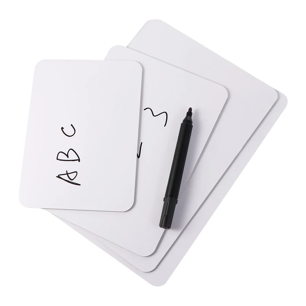 Pizarra Blanca Mini de Doble Cara para Dibujar Grafitis y Dibujos, Pizarra de Madera Mini para Niños, Borrable, para Pintar y Escribir