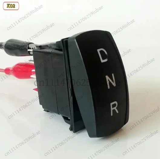 3-Position Marine Rocker Switch with White LED, Forward/Reverse/Off Control, 12V/24V Car Modification Accessory