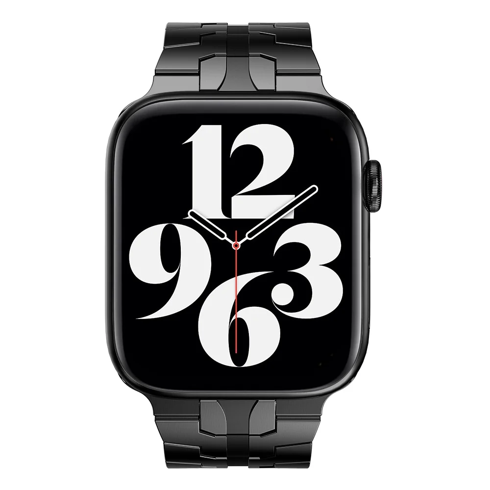 Apple Watch用ステンレススチールストラップ,iwatchシリーズ8 ultra 7 6 5 4 3 2 1 se,45mm, 40mm