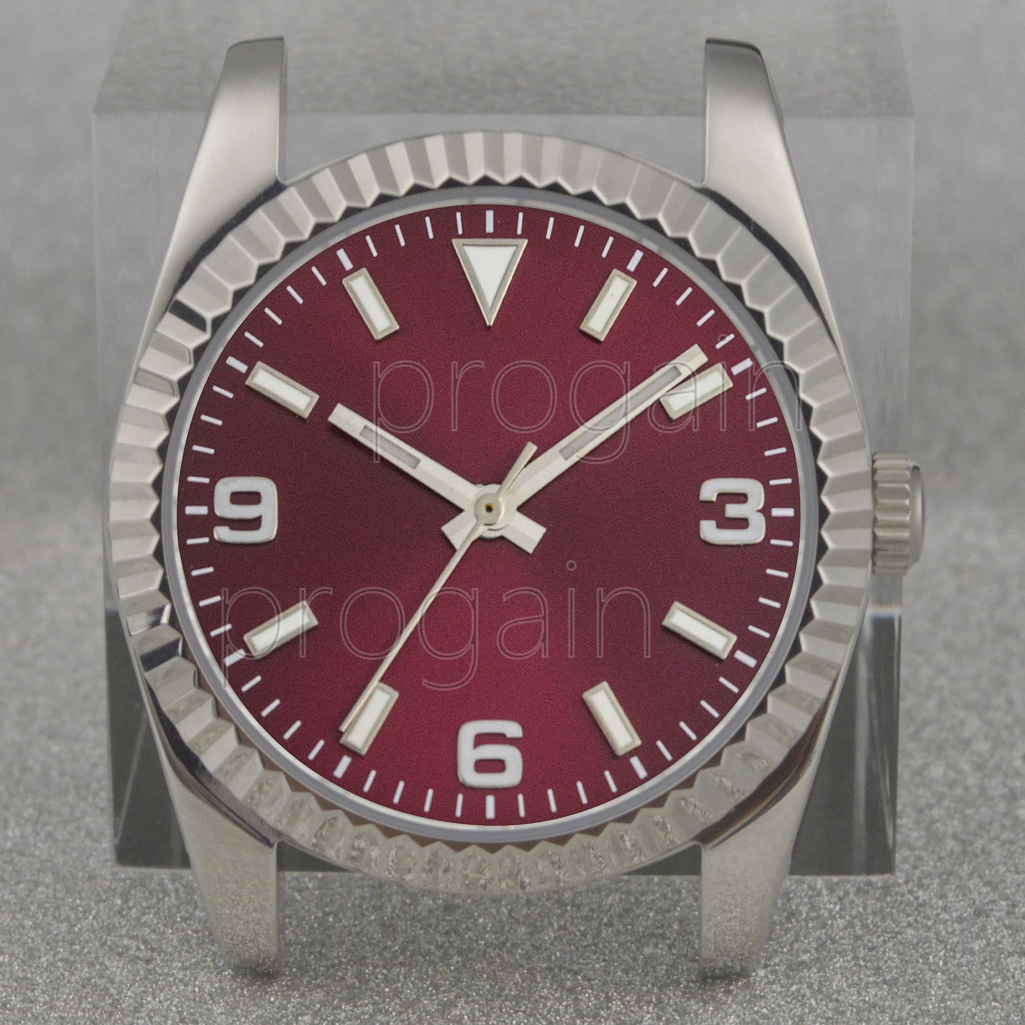 Datejust NH35 무브먼트 교체 부품 모드용 스테인리스 스틸 시계 케이스, DIY NH35 시계 케이스, 야광 핸드 다이얼, 36mm, 39mm