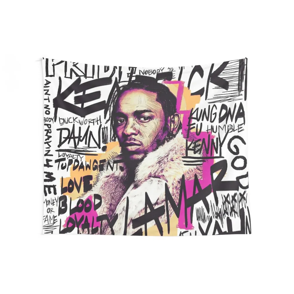 kendrick lamar aesthetic Tapestry Cute Decor Room Aesthetic Bedroom Deco Tapestry