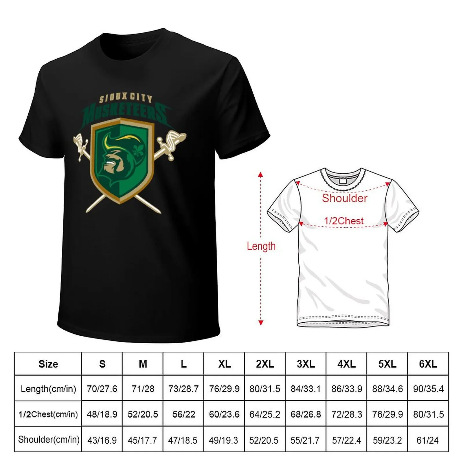 Sioux City Musketeers Essential T-Shirt t shirt man cotton T-Shirt
