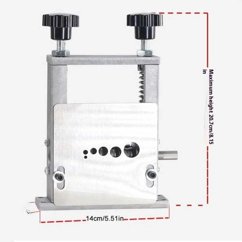Multihole Wire Stripping Machine Dual Drive Manual and Electric for Copper Cable with Six Hole Five Track System
