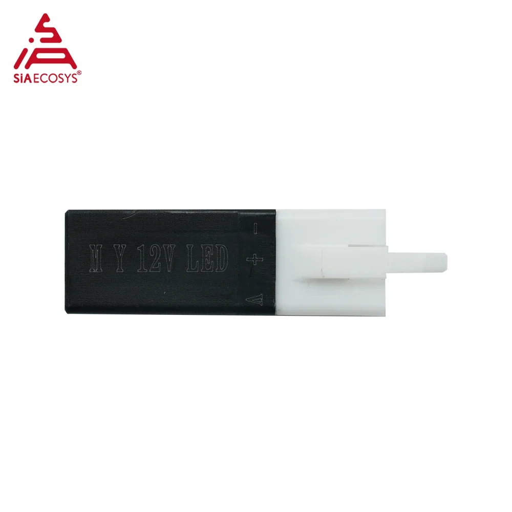 Relay Sein Motor Universal SIAECOSYS Hitam 3 PIN Tahan Air 12V LED Flasher Relay Blinker